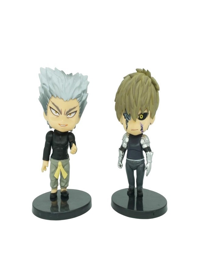 Trunkin One Punch Man GENOS & GAROU Set of 2 STANDIE 10 CM Action Figure - Image 1